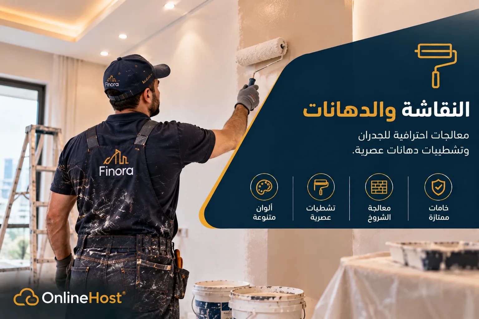 النقاشة والدهانات